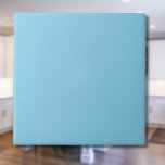 Sky Blue Solid Colour | Classic | Elegant Ceramic Tile<br><div class="desc">Sky Blue Solid Colour | Classic | Elegant | Trendy | Stylish | Gift</div>