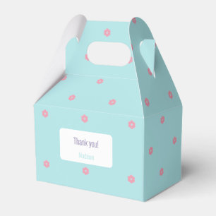 Sky Blue - Springtime Bunnies Favor Box