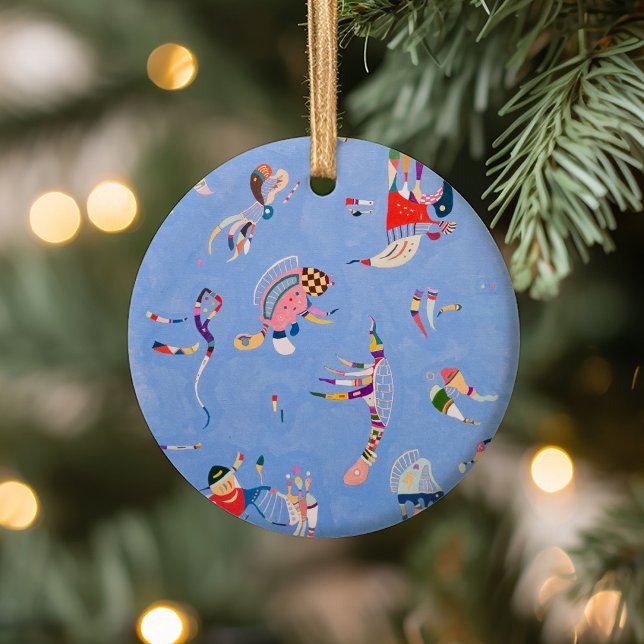 Sky Blue | Wassily Kandinsky Ceramic Ornament (Creator Uploaded)