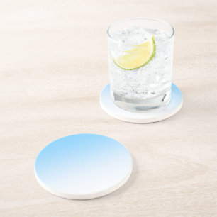 Sky Blue White Ombre Coaster