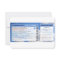 sky boarding pass wedding ticket-invite with rsvp