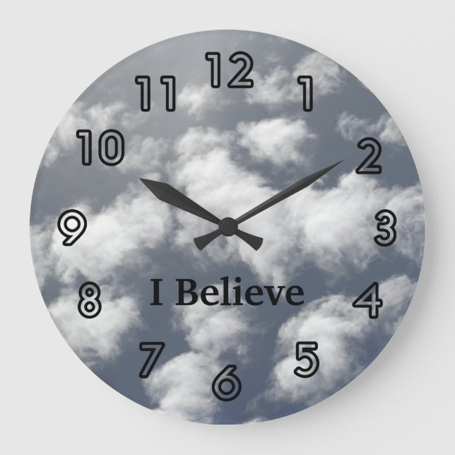Sky Clouds Church Clocks (Front)