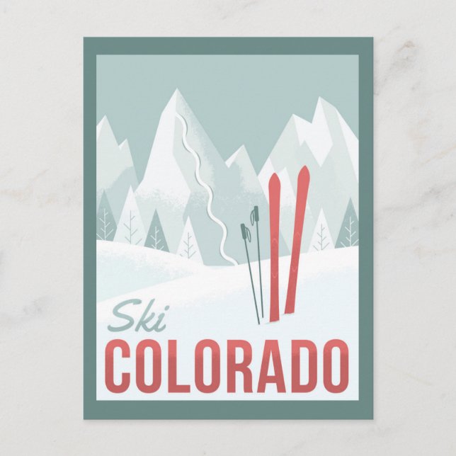Sky Colorado Postcard (Front)