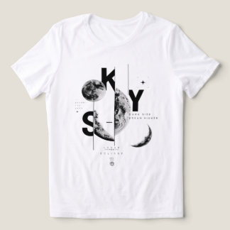 Sky Cosmic T-Shirt Tri-Blend Shirt