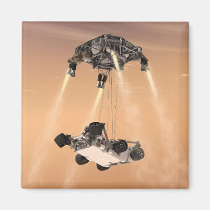Sky Crane Manoeuvre During Curiosity's Mars Descen Magnet