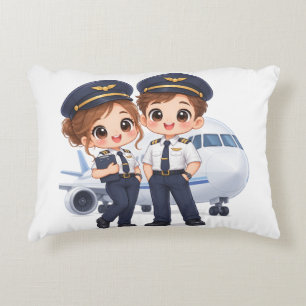 Sky Crew Duo Decorative Cushion