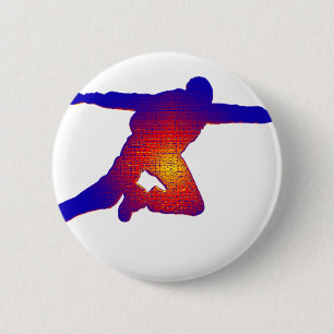 SKY DIVE INCENTIVES 6 CM ROUND BADGE