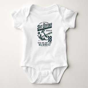 Sky Diving Baby Bodysuit