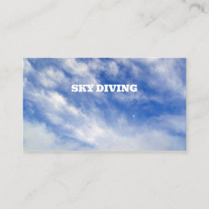 Sky Diving business card