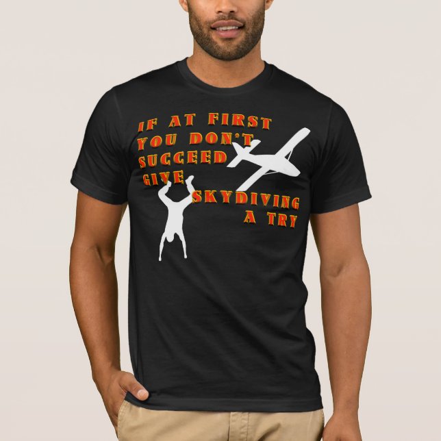 Sky Diving T-Shirt (Front)