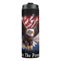 *~* Sky EAGLE Patriotic We The People Flag AP16