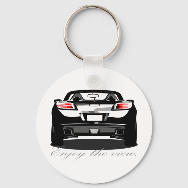 Sky "Enjoytheview." Key Ring (Front)