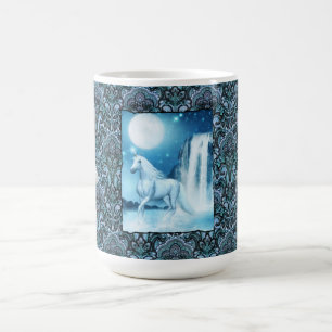 Sky Faerie Asparas and Unicorn Coffee Mug