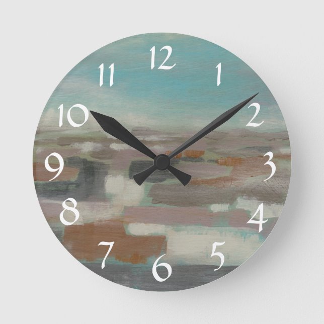 Sky Field II Round Clock (Front)