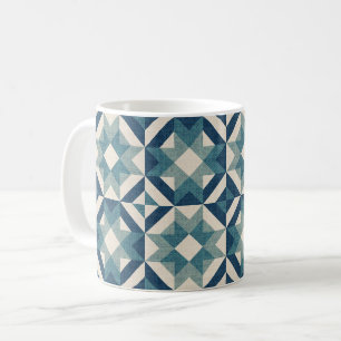 Sky full of stars - Geometric blue Coffee Mug