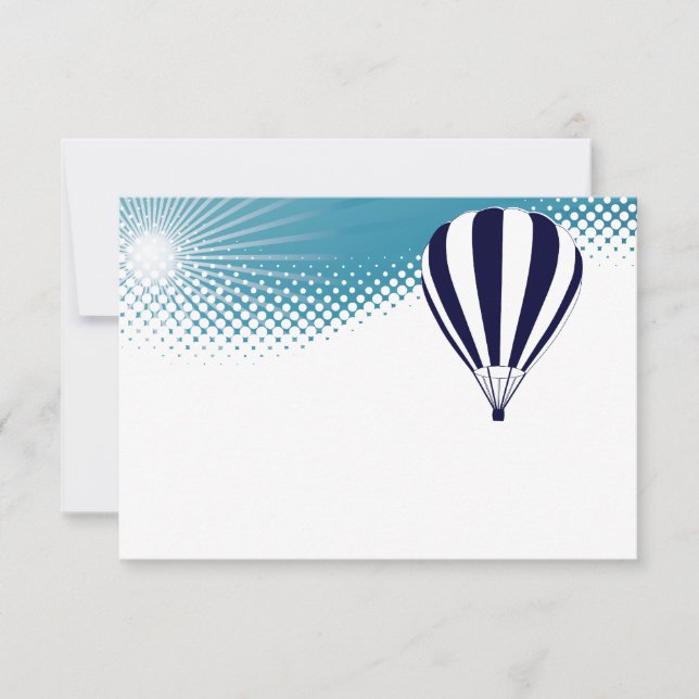 sky high ballooning invitation (Front)