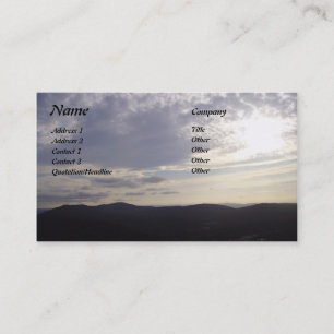 Sky High Business Card