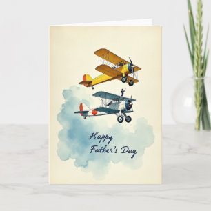 Sky High Fathers Day Scene Card