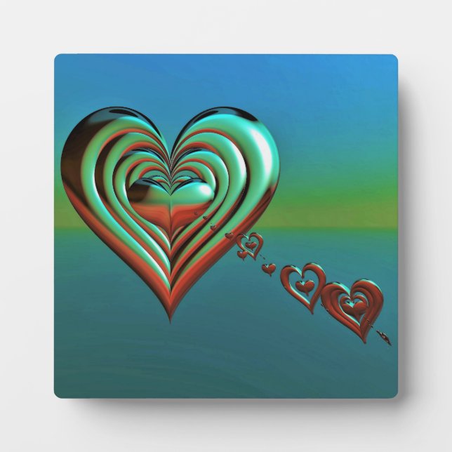 Sky High Hearts Plaque (Front)