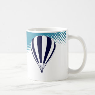 sky high hot air balloon coffee mug