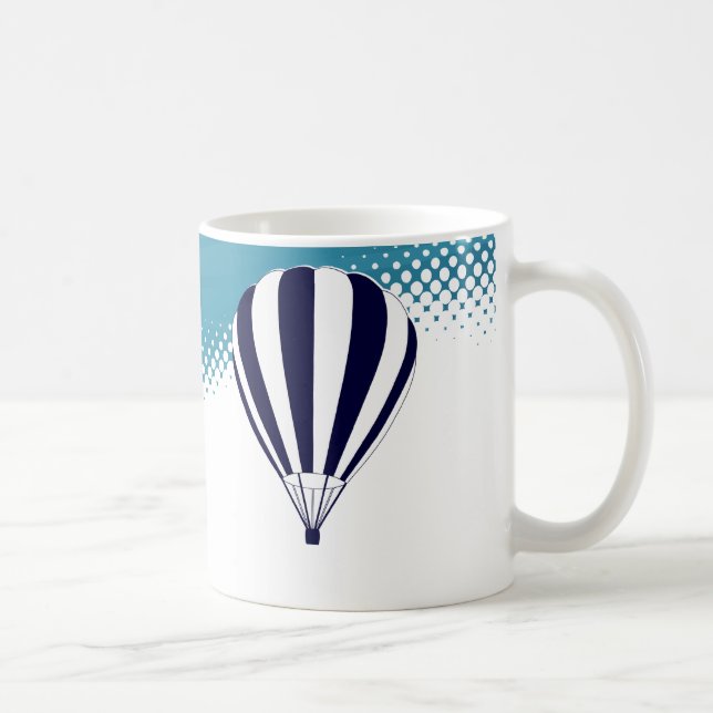 sky high hot air balloon coffee mug (Right)