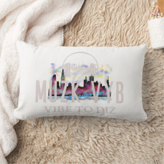 "Sky High" Muzk Vyb Pillow