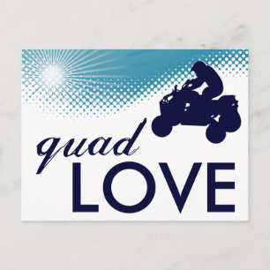 sky high quad love postcard