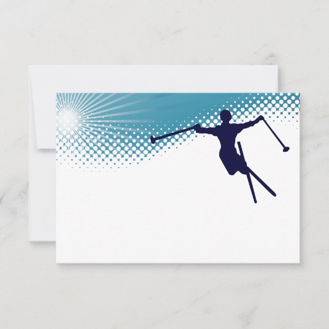 sky high ski invitation (Front)