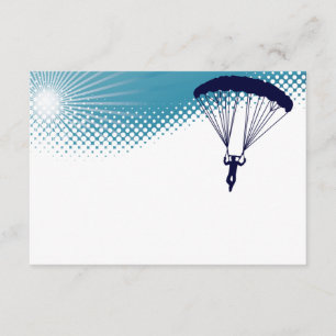 sky high skydiver invitation