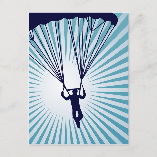 sky high skydiver postcard (Front)