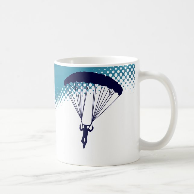 sky high skydiving coffee mug (Right)