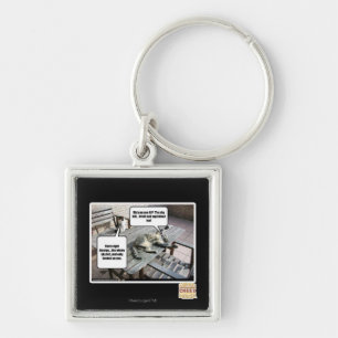 Sky is Falling Key Ring