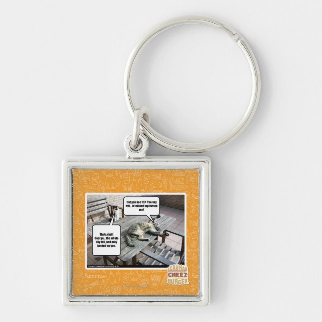 Sky is Falling Key Ring (Front)