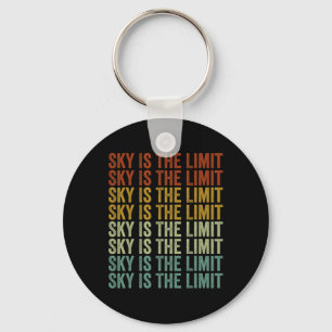 Sky Is The Limit Rock Mountain  Key Ring