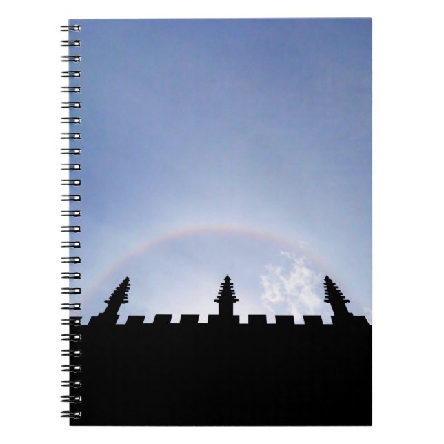 Sky Is The Limit Sun Halo Oxford Inspirational Notebook (Front)