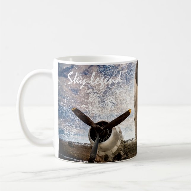 Sky Legend needs refueling customisable Coffee Mug (Left)