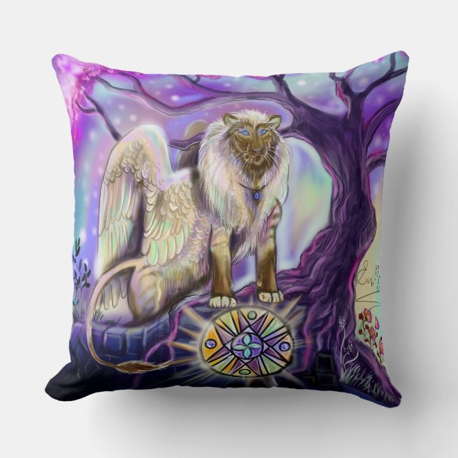 Sky Lion Cushion (Front)