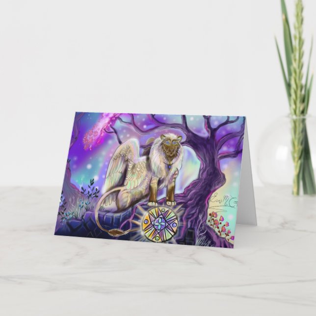 Sky Lion~greeting cards (Front)