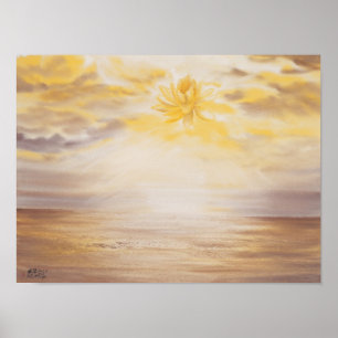 Sky Lotus Poster