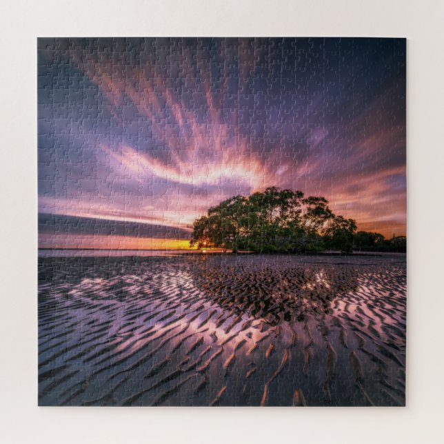 Sky Ocean Ripple Jigsaw Puzzle (Vertical)