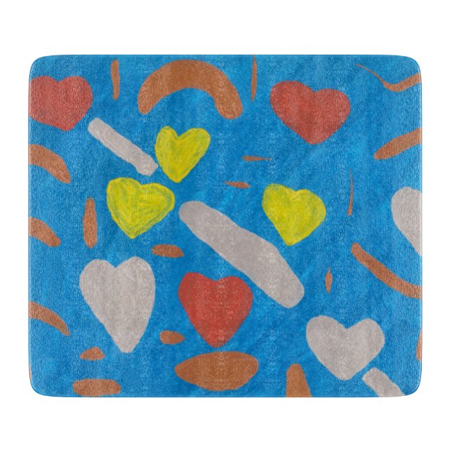 Sky of Love Cutting Board (Front)