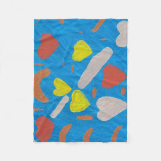 Sky of Love Fleece Blanket