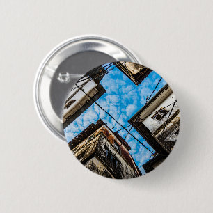 Sky Over Stonetown, Zanzibar 6 Cm Round Badge