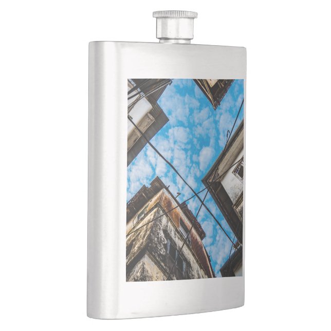Sky Over Stonetown, Zanzibar Hip Flask (Right)