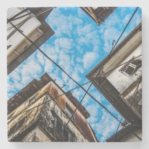 Sky Over Stonetown, Zanzibar Stone Coaster