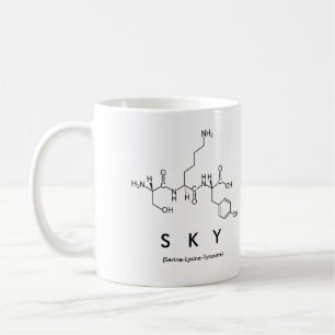 Sky peptide name mug