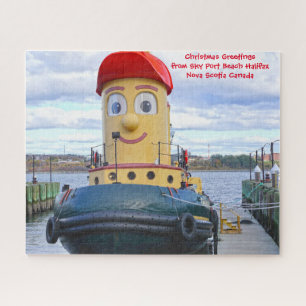 Sky Port Beach Halifax Nova Scotia Canada. Jigsaw  Jigsaw Puzzle