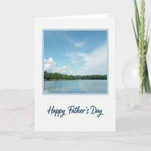 Sky Reflection Fathers Day Card