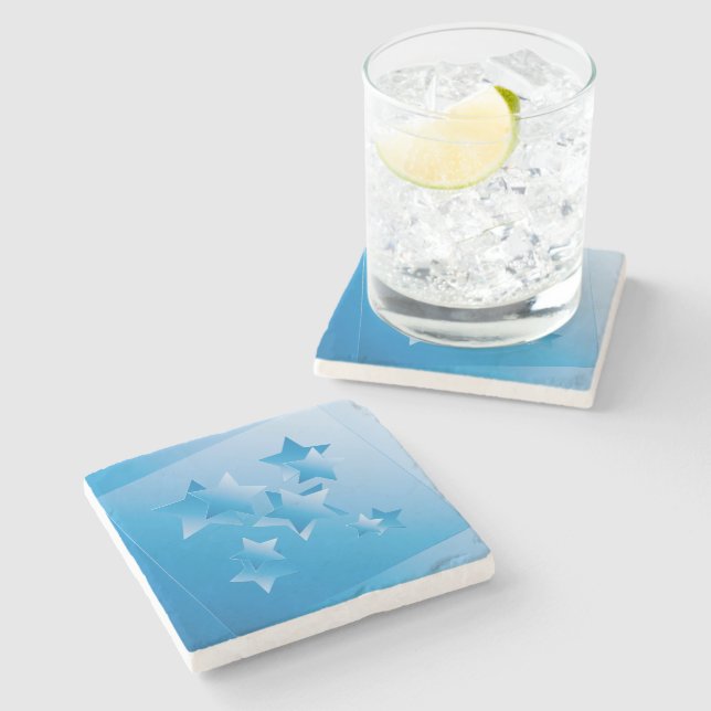 Sky s  windows stone coaster (Side)