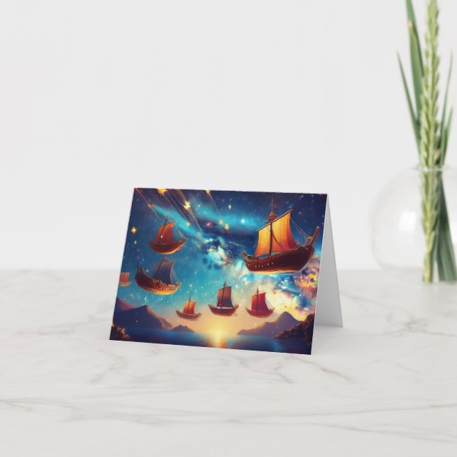 Sky Sailing Traffic  Card (Front)